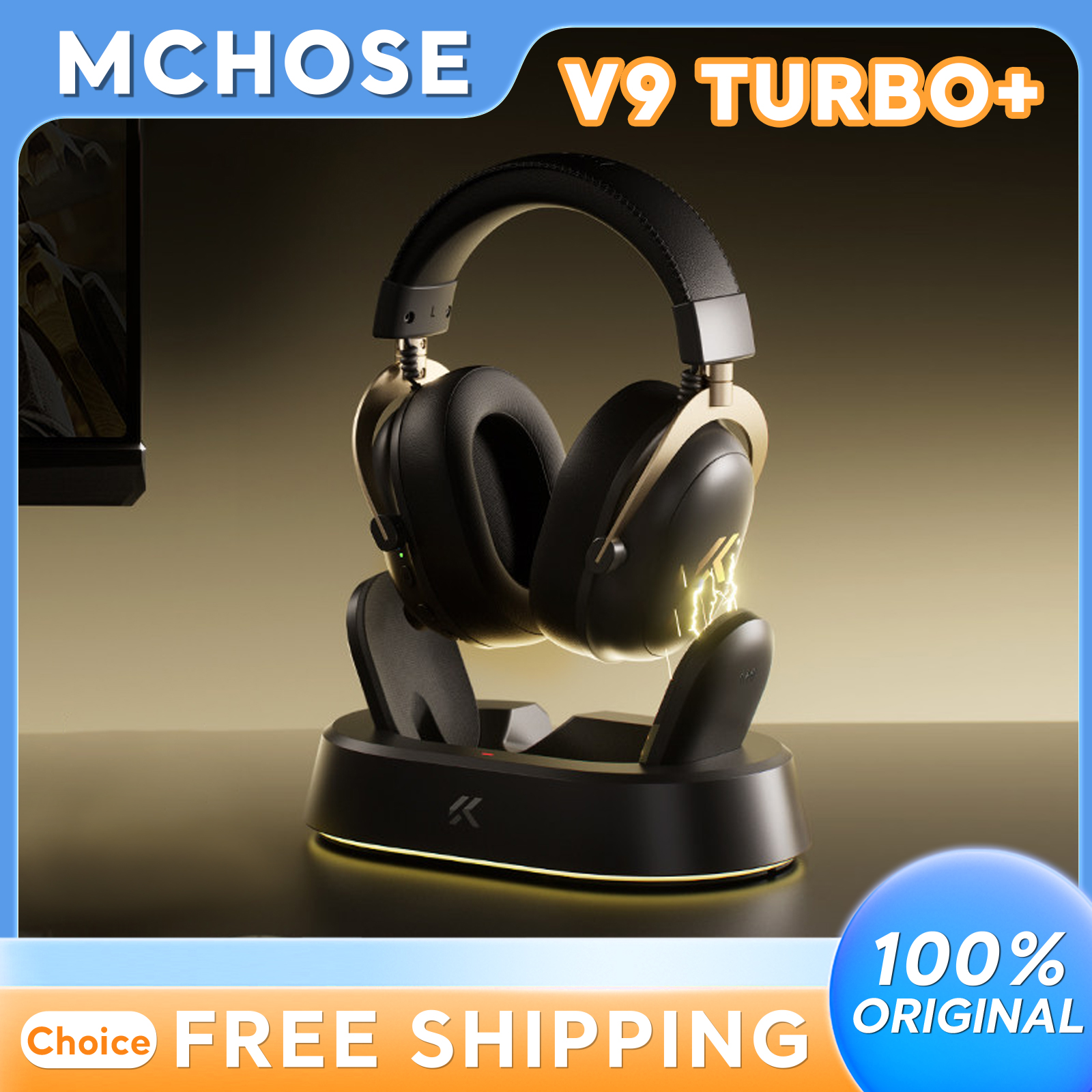 Esports Gaming Tournaments - MCHOSE V9 Turbo+ Wireless Gaming Headset