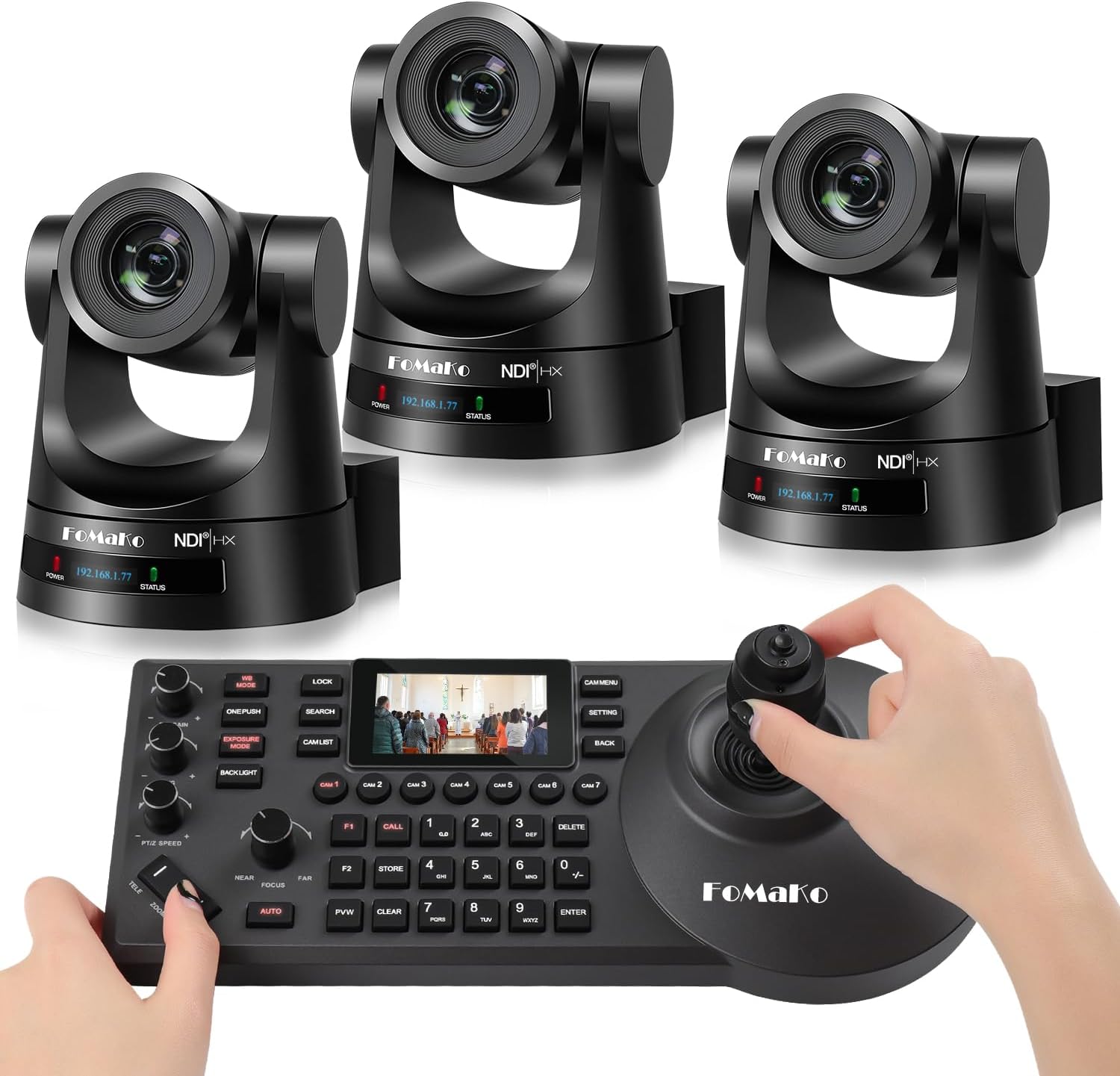 Esports Gaming Tournaments - NDI Camera 30X Optical Zoom NDI