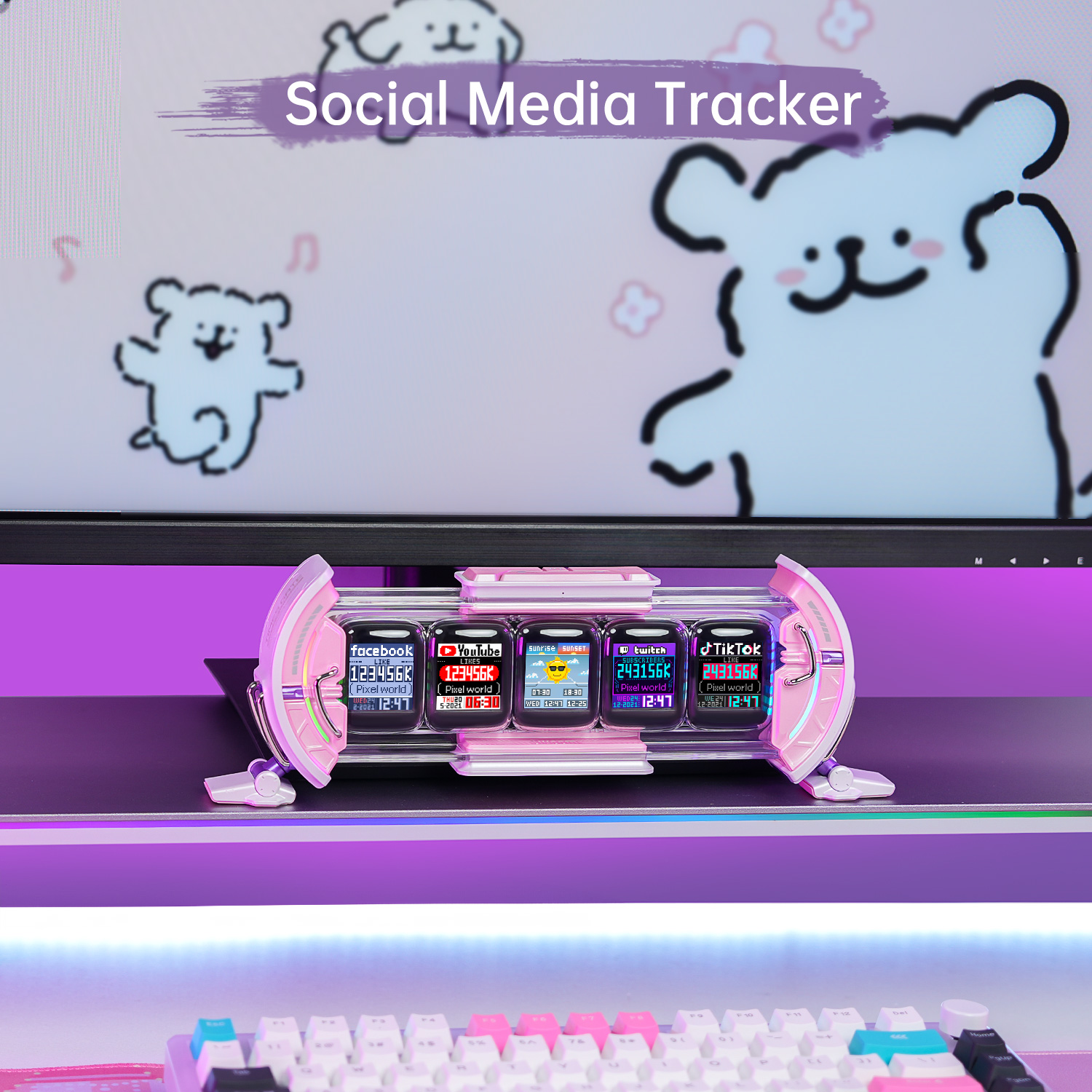 Divoom Times Gate Cute Gaming  - Esports Gaming Monitor recensione e prezzo