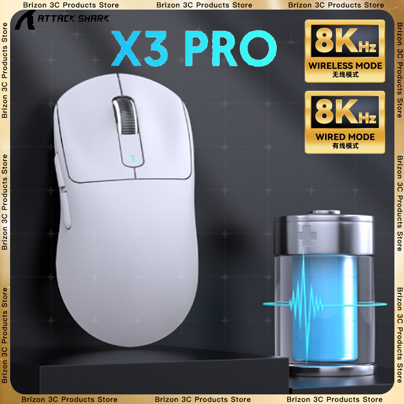 Attack Shark X3pro Gaming Mous - Esports Gaming Cafe recensione e prezzo