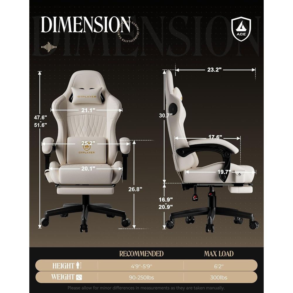 Ergonomic Gaming Chair with In - Gaming & Esports District recensione e prezzo