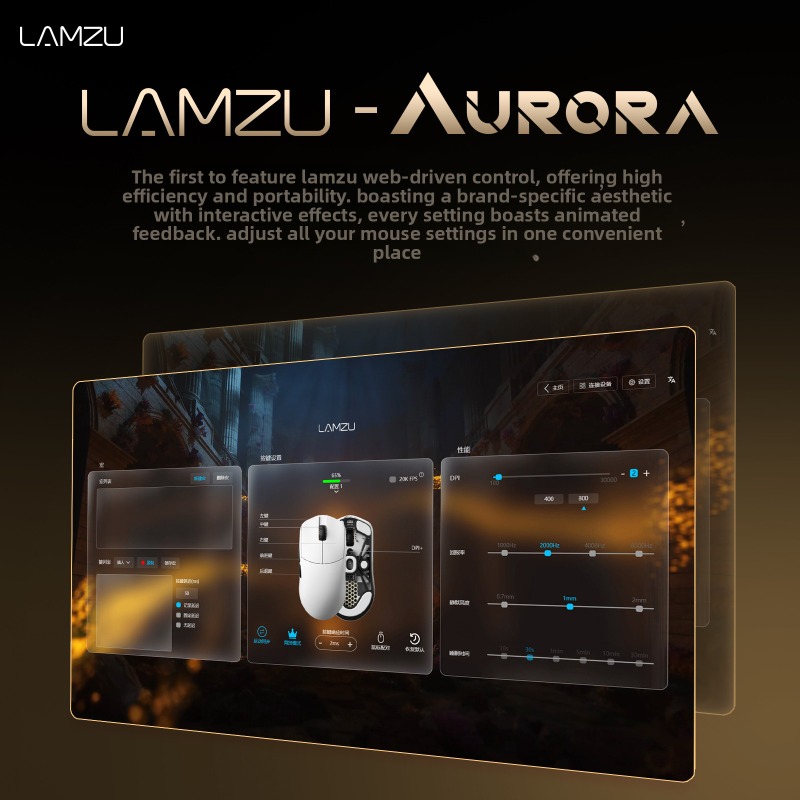 LAMZU Wireless Gaming Mouse 8K - Esports Gaming Tournaments recensione e prezzo