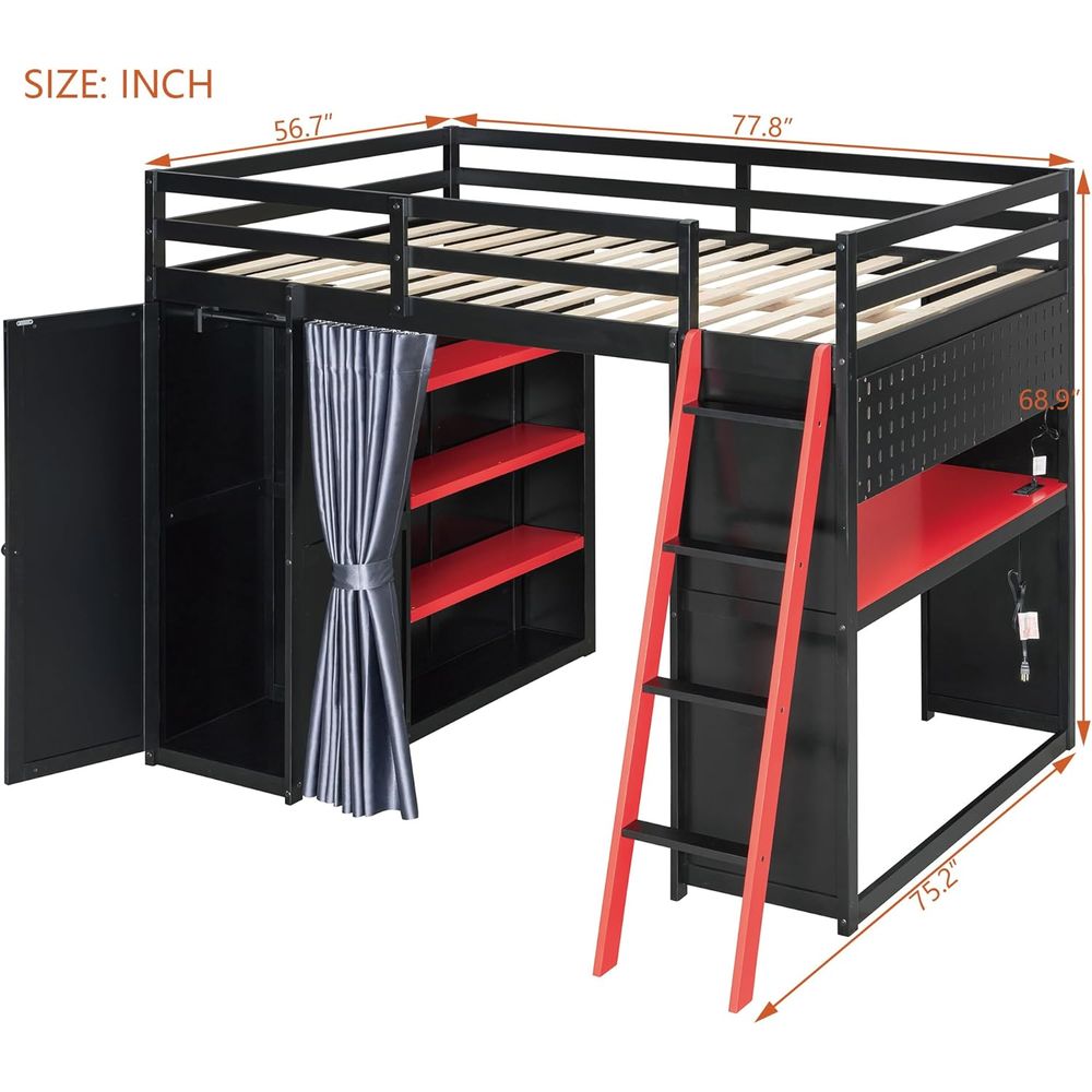 ull Gaming Lot Bed with Wardro - Esports Gaming Station Desk recensione e prezzo