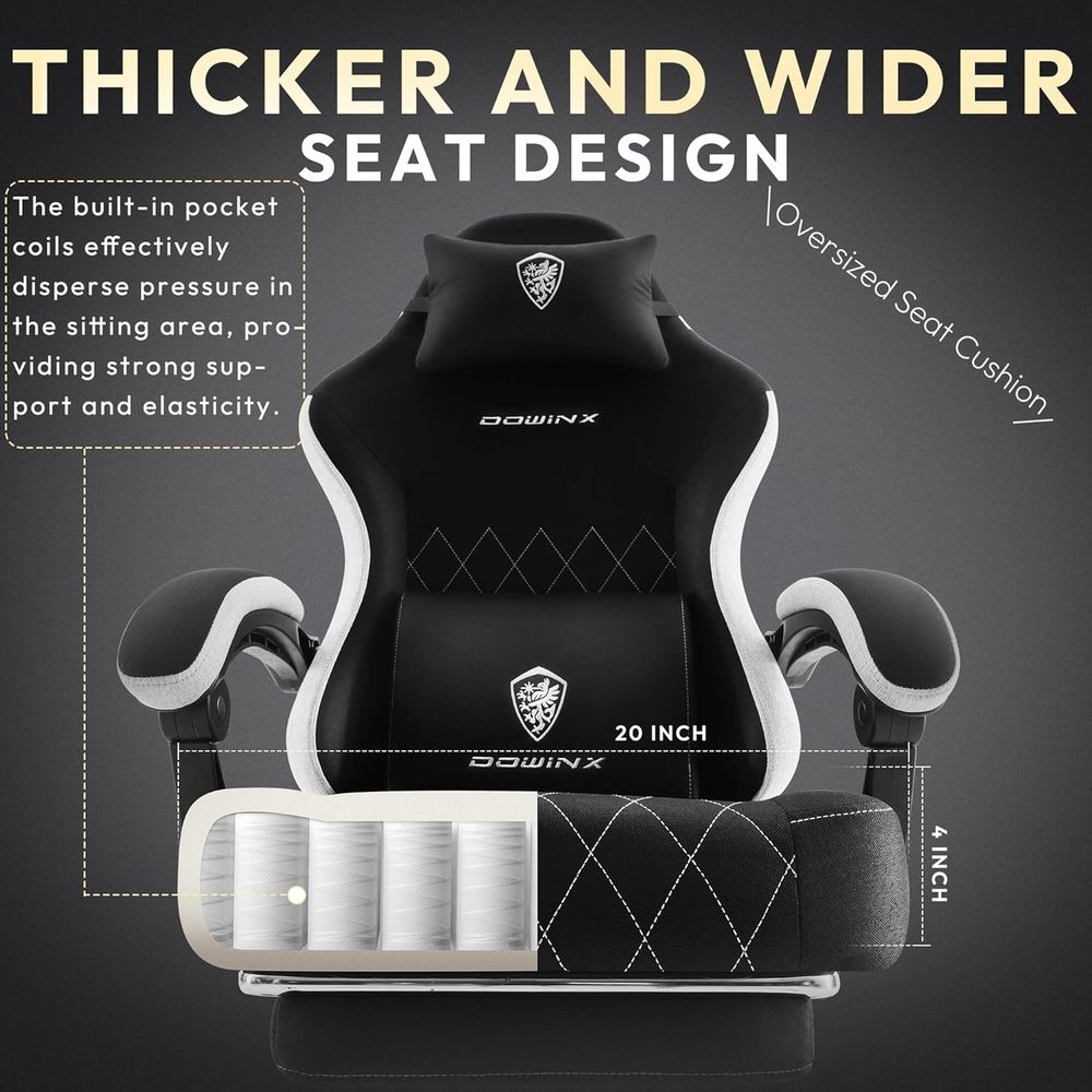 Ergonomic Breathable Fabric Ga - Gaming & Esports District recensione e prezzo