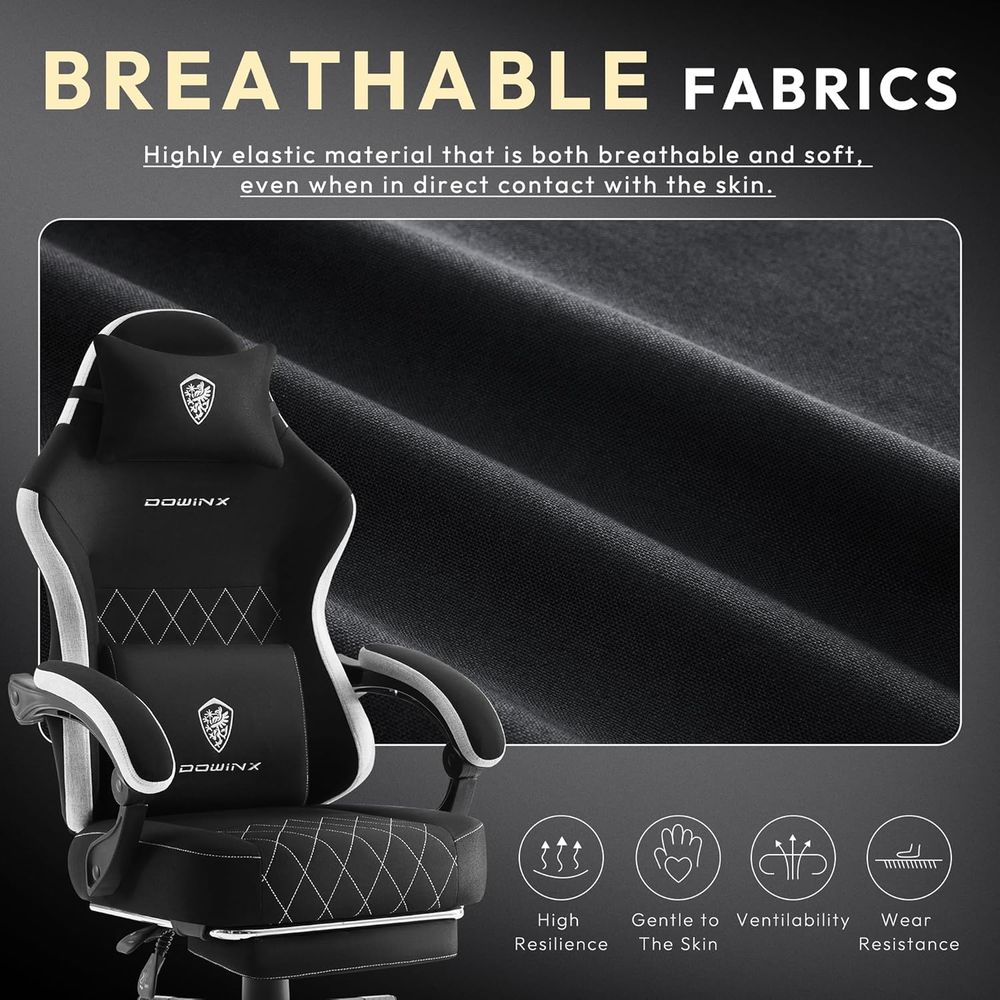 Ergonomic Breathable Fabric Ga - Gaming & Esports District recensione e prezzo