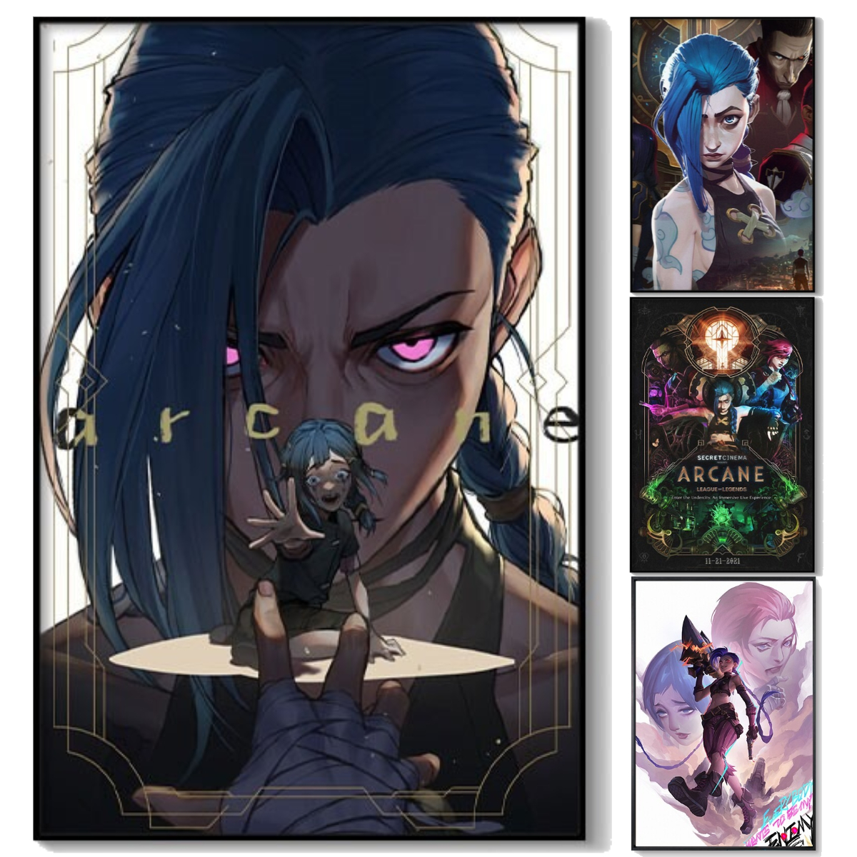 Arcane Jinx Double Version Unf - Esports Gaming Cafe recensione e prezzo