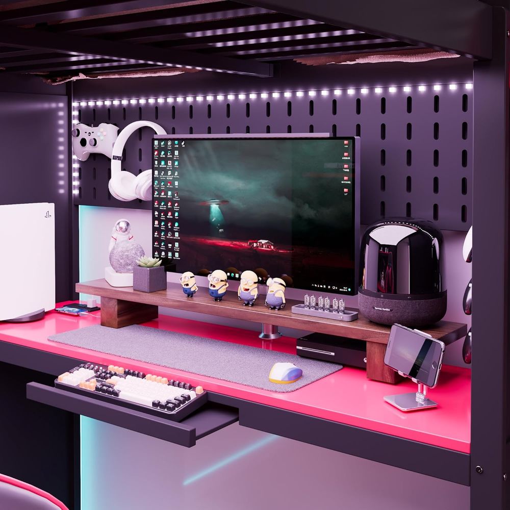 Esports Gaming Bed with Storag - Esports Gaming Station Desk recensione e prezzo