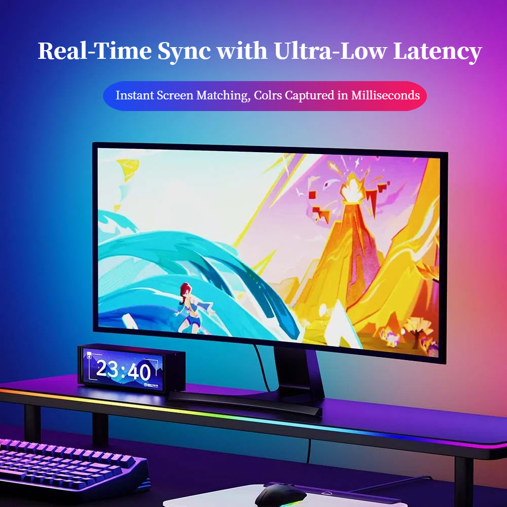Upgrade RGB PC Backlight for 2 - Esports Gaming Monitor recensione e prezzo