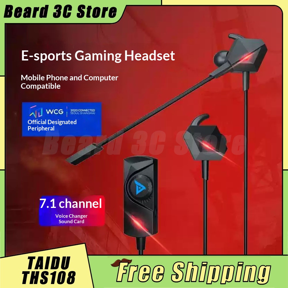 Taidu Ths108 Gaming Headphones - Esports Gaming Events recensione e prezzo