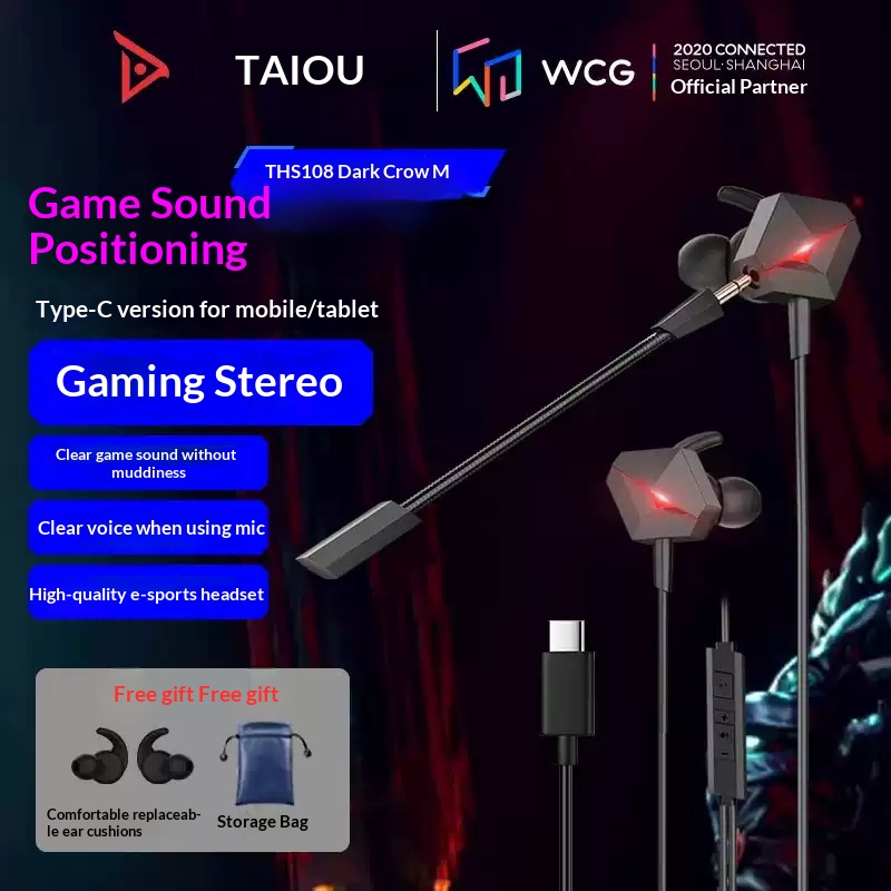 Taidu Ths108 Gaming Headphones - Esports Gaming Events recensione e prezzo