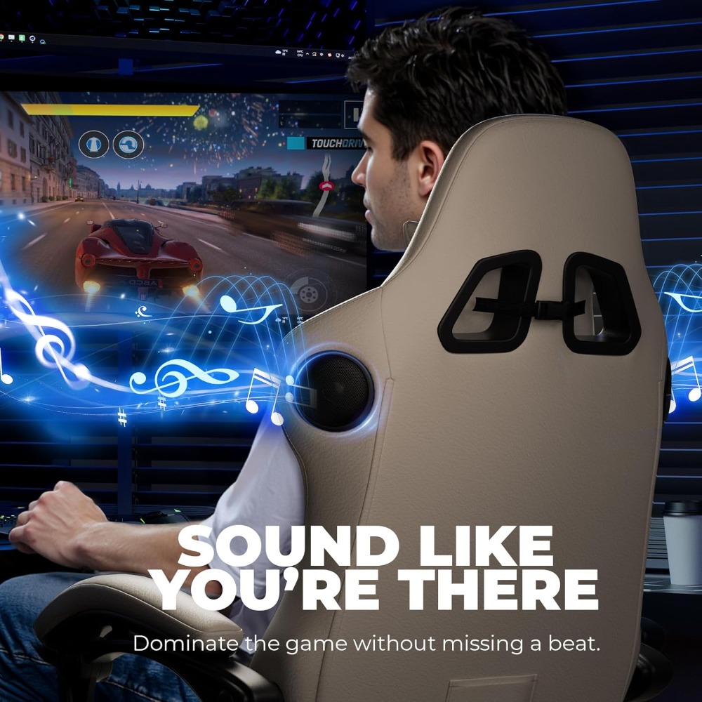 Gaming Chair with Speakers, Fo - Gaming & Esports District recensione e prezzo