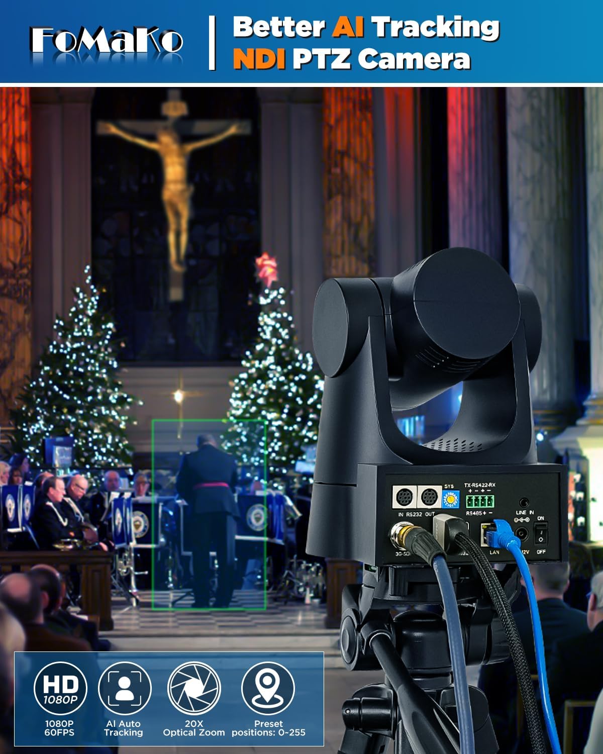 NDI Camera 30X Optical Zoom ND - Esports Gaming Tournaments recensione e prezzo