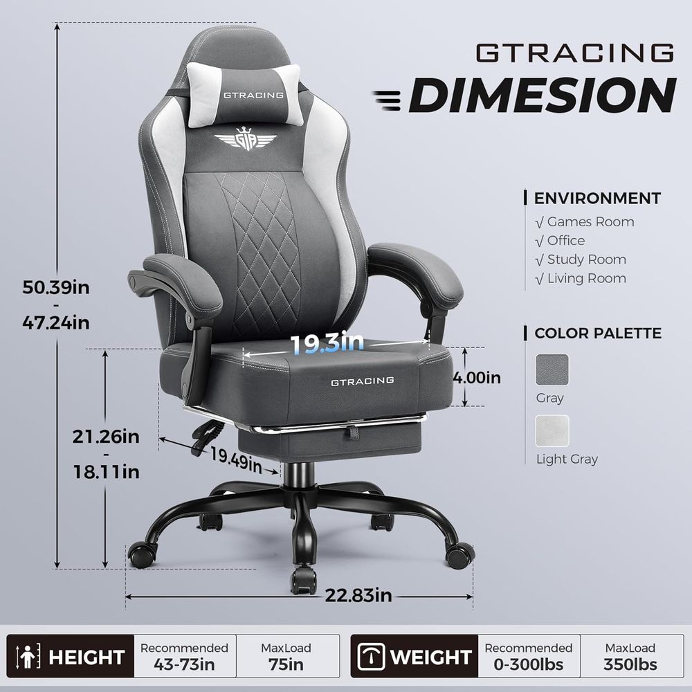 Ergonomic High-Back Gaming Cha - Gaming & Esports District recensione e prezzo