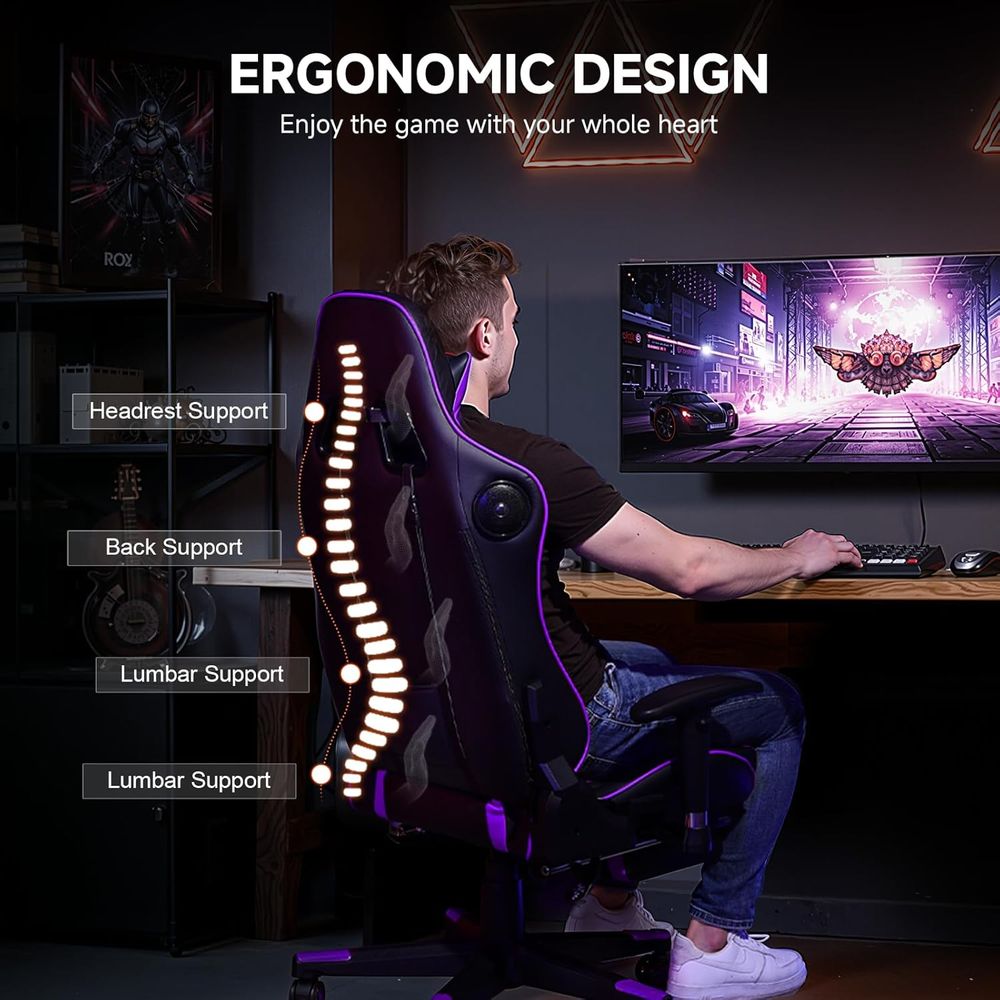 Bluetooth Gaming Chair with Ad - Gaming & Esports District recensione e prezzo