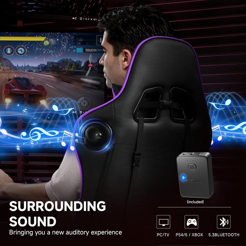 Bluetooth Gaming Chair with Ad - Gaming & Esports District recensione e prezzo