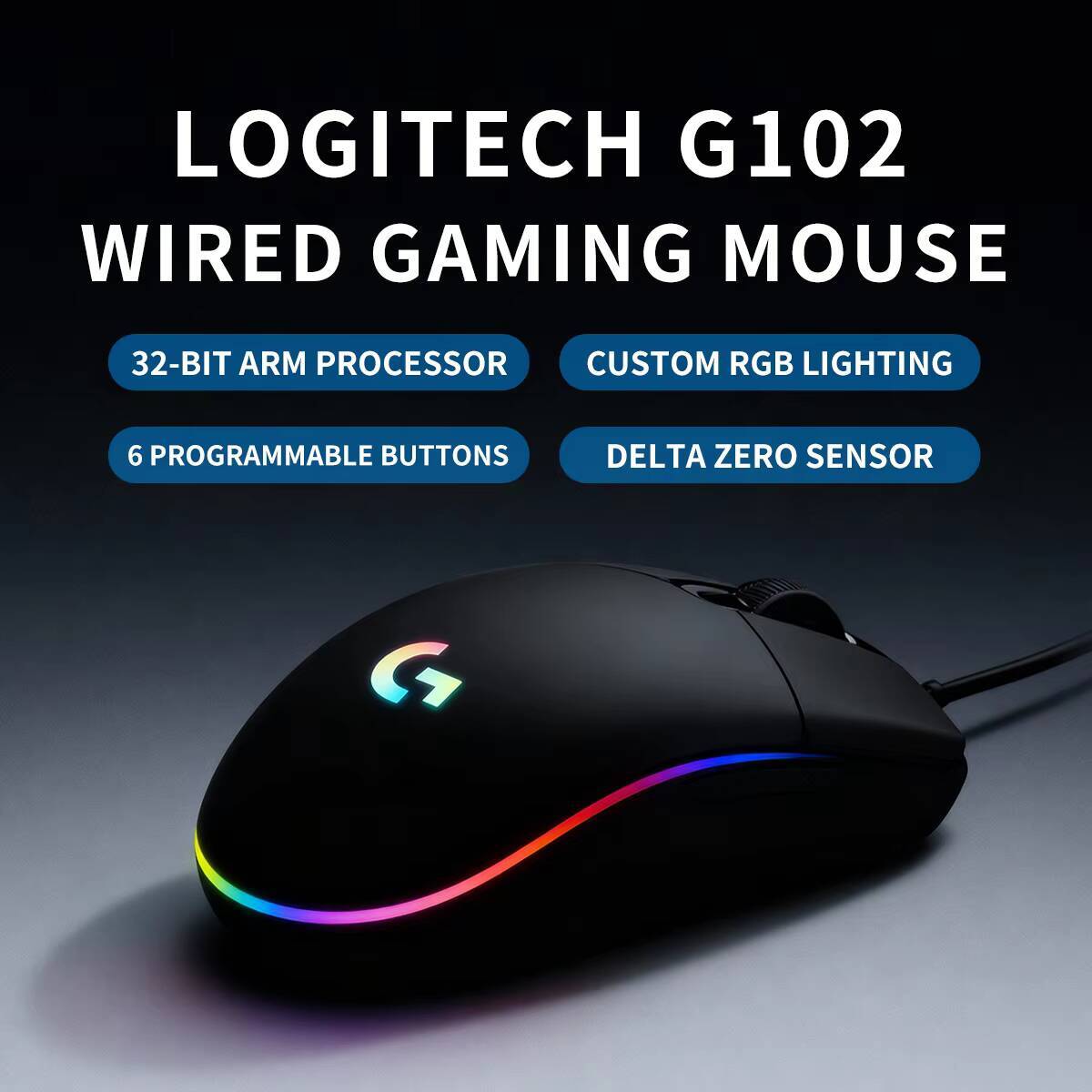 Logitech G102 Gaming Mouse, 20 - Esports Gaming Tournaments recensione e prezzo
