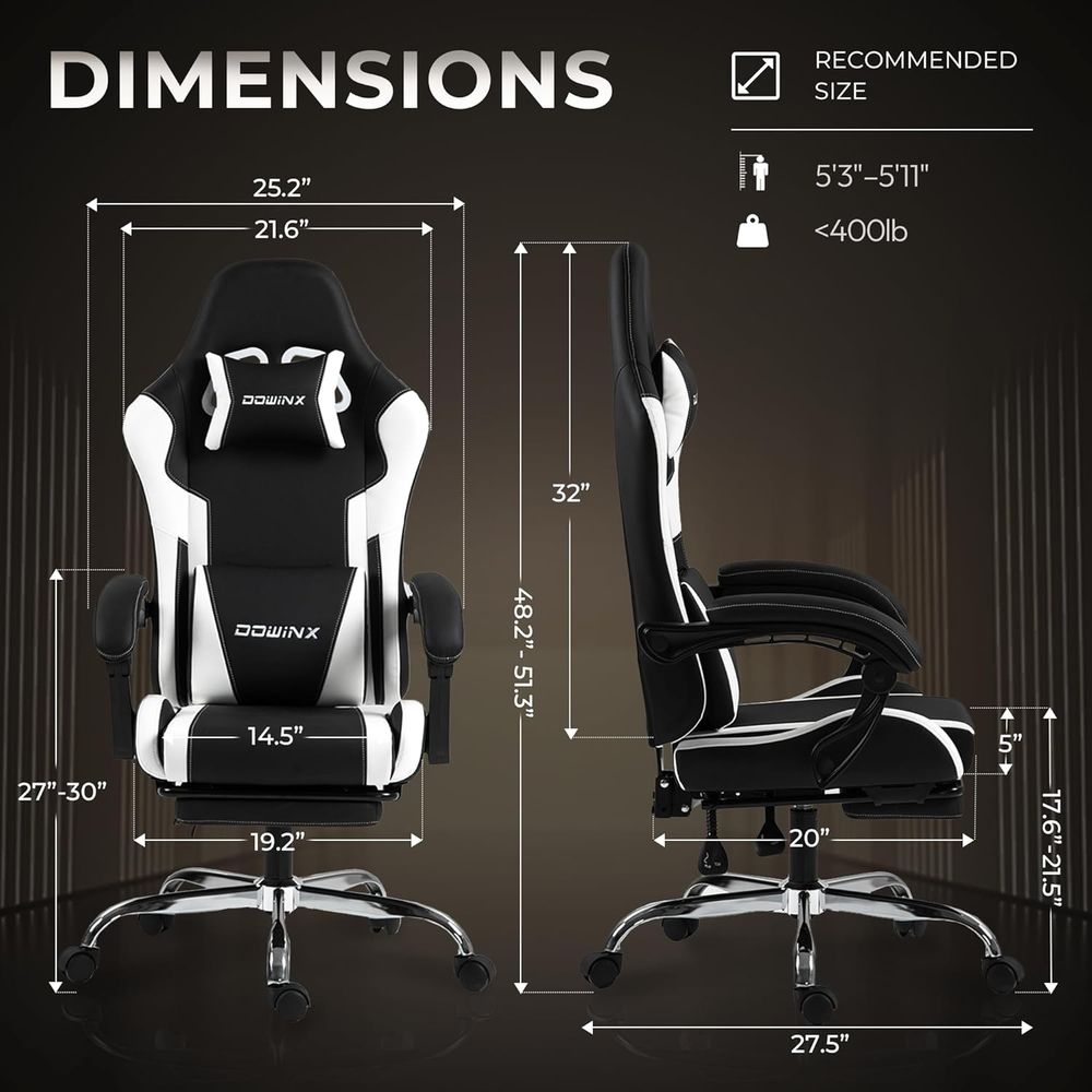 Ergonomic Gaming Chair with Lu - Gaming & Esports District recensione e prezzo