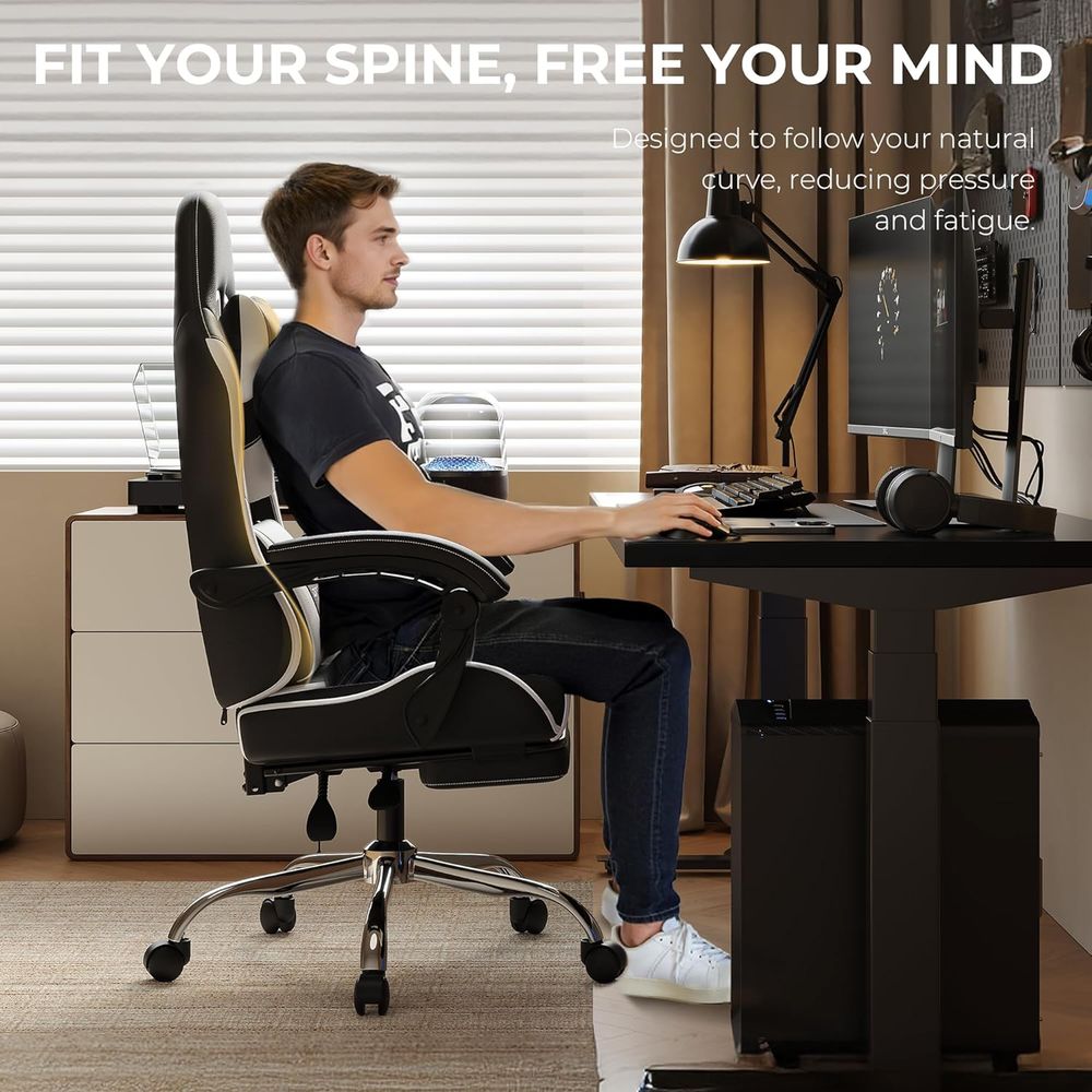 Ergonomic Gaming Chair with Lu - Gaming & Esports District recensione e prezzo