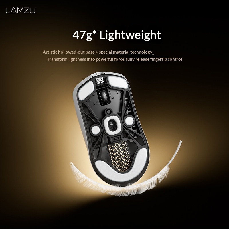 Lamzu Mayax 47g Ultra Lightwei - Esports Gaming Tournaments recensione e prezzo