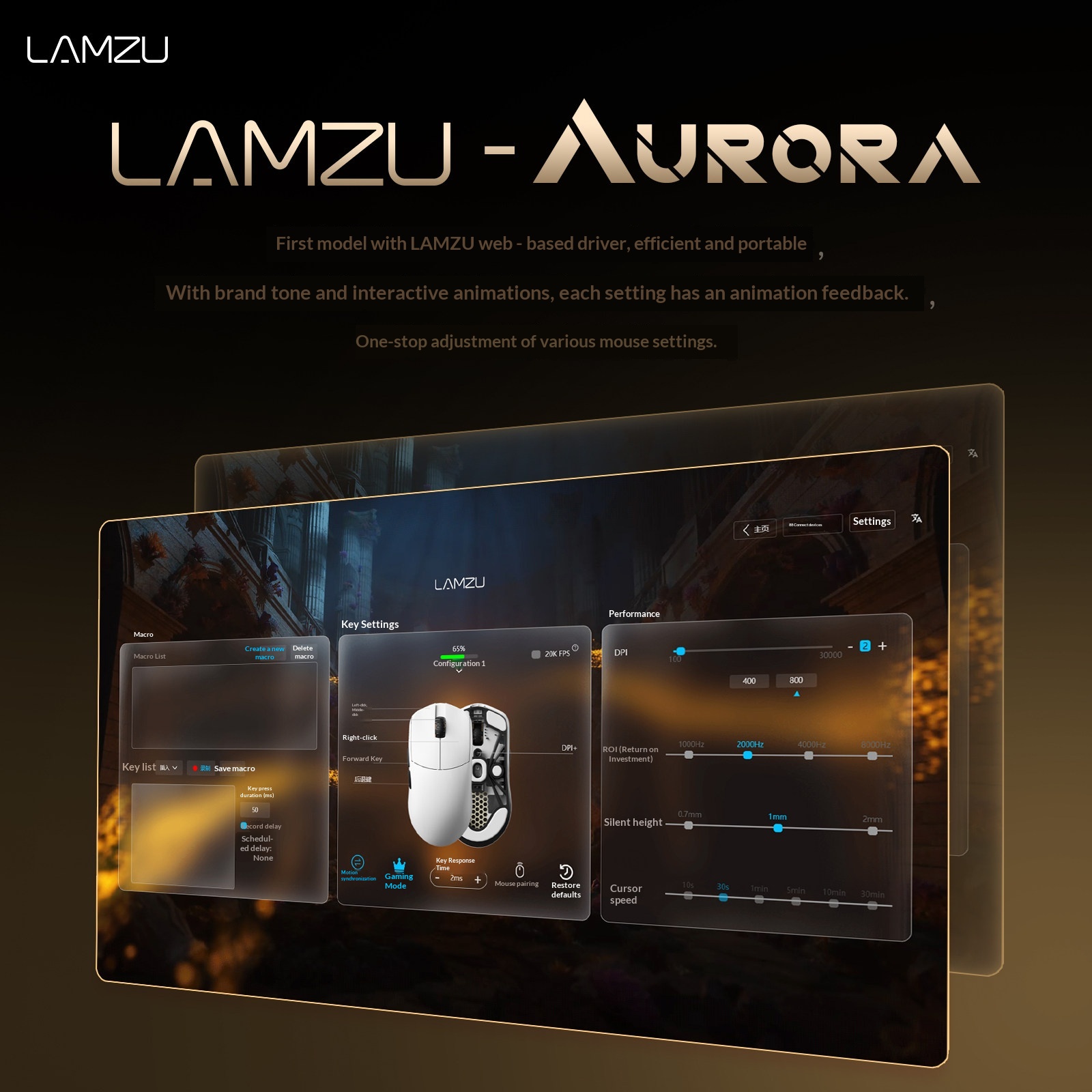 Lamzu Mayax 47g Ultra Lightwei - Esports Gaming Tournaments recensione e prezzo