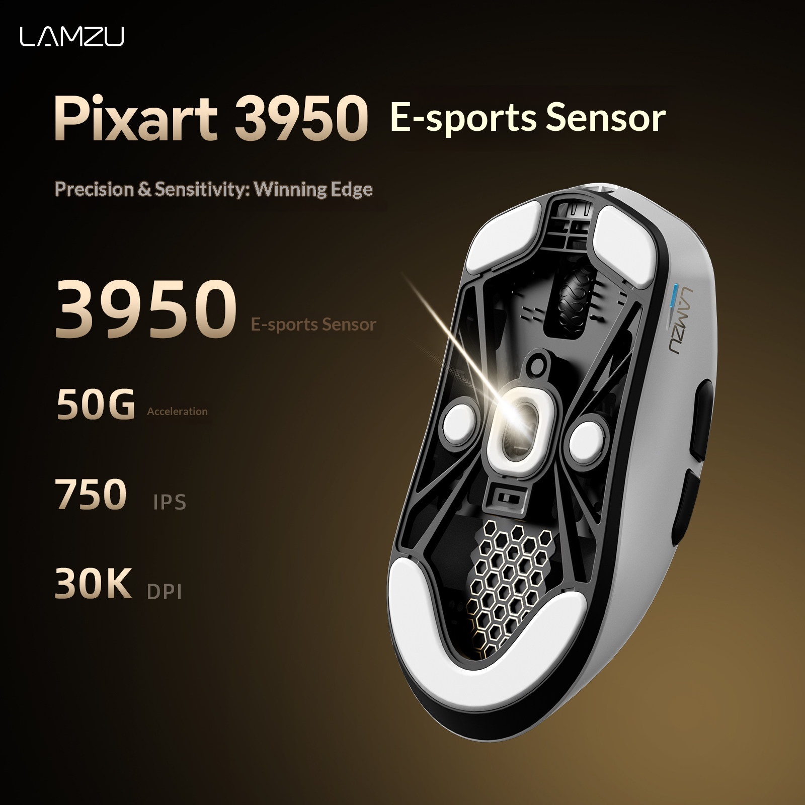 Lamzu Mayax 47g Ultra Lightwei - Esports Gaming Tournaments recensione e prezzo