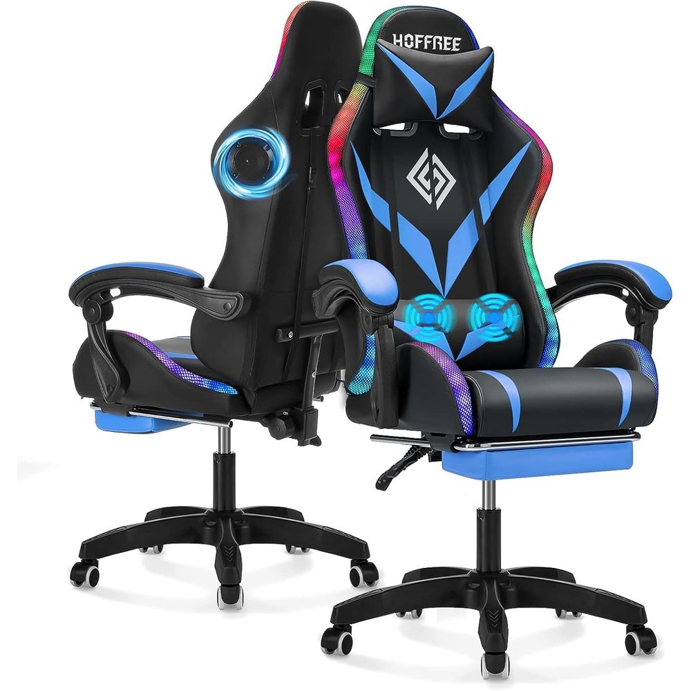 RGB Gaming Chair with Bluetoot - Gaming & Esports District recensione e prezzo