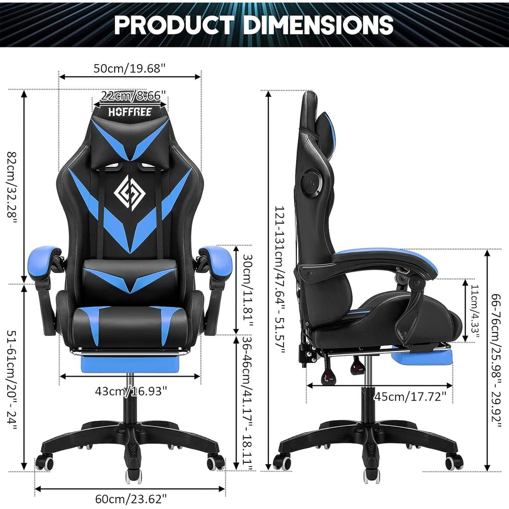 RGB Gaming Chair with Bluetoot - Gaming & Esports District recensione e prezzo