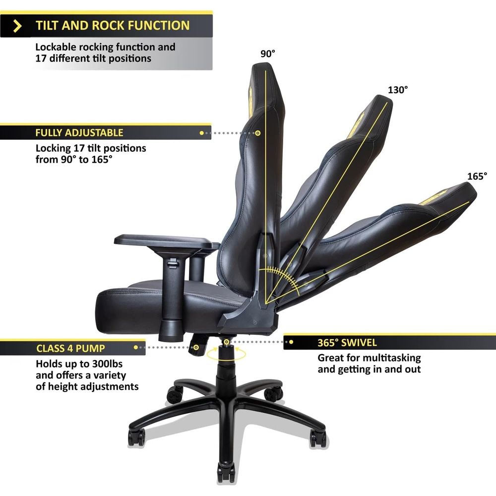 Ergonomic Reclining Gaming Cha - Gaming & Esports District recensione e prezzo