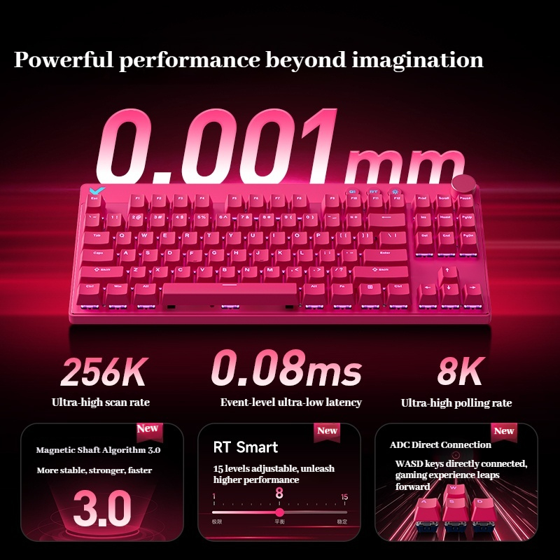 Mchose Mix 87 Magnetic Axis Es - Esports Gaming Events recensione e prezzo