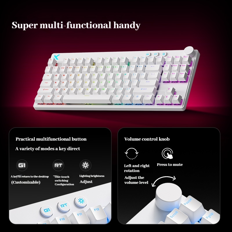 Mchose Mix 87 Magnetic Axis Es - Esports Gaming Events recensione e prezzo